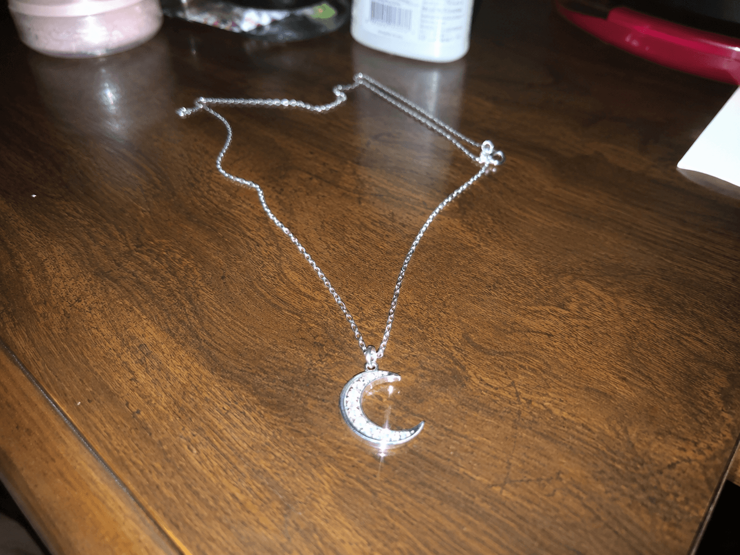Necklace before