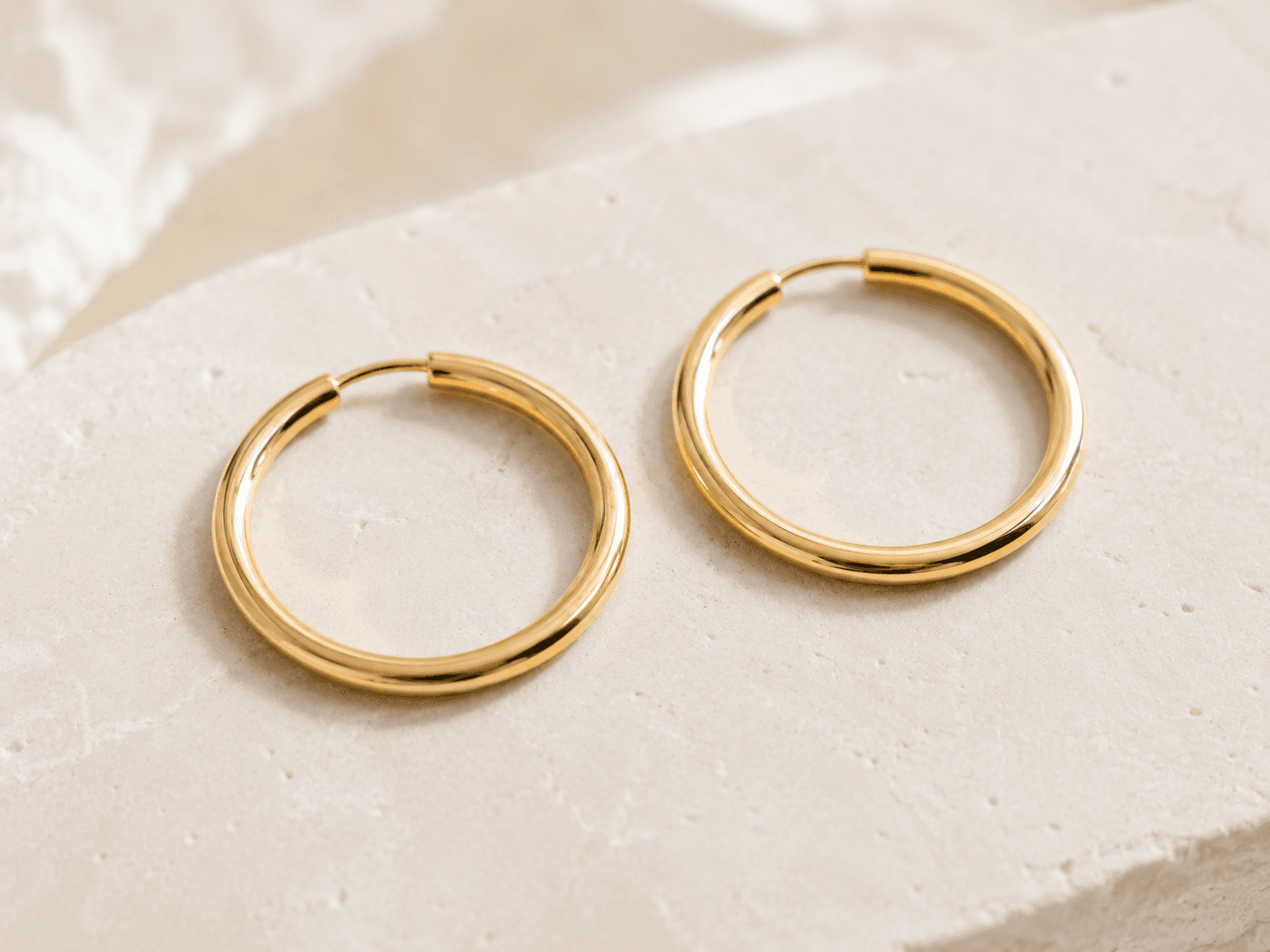 Earrings product shot
