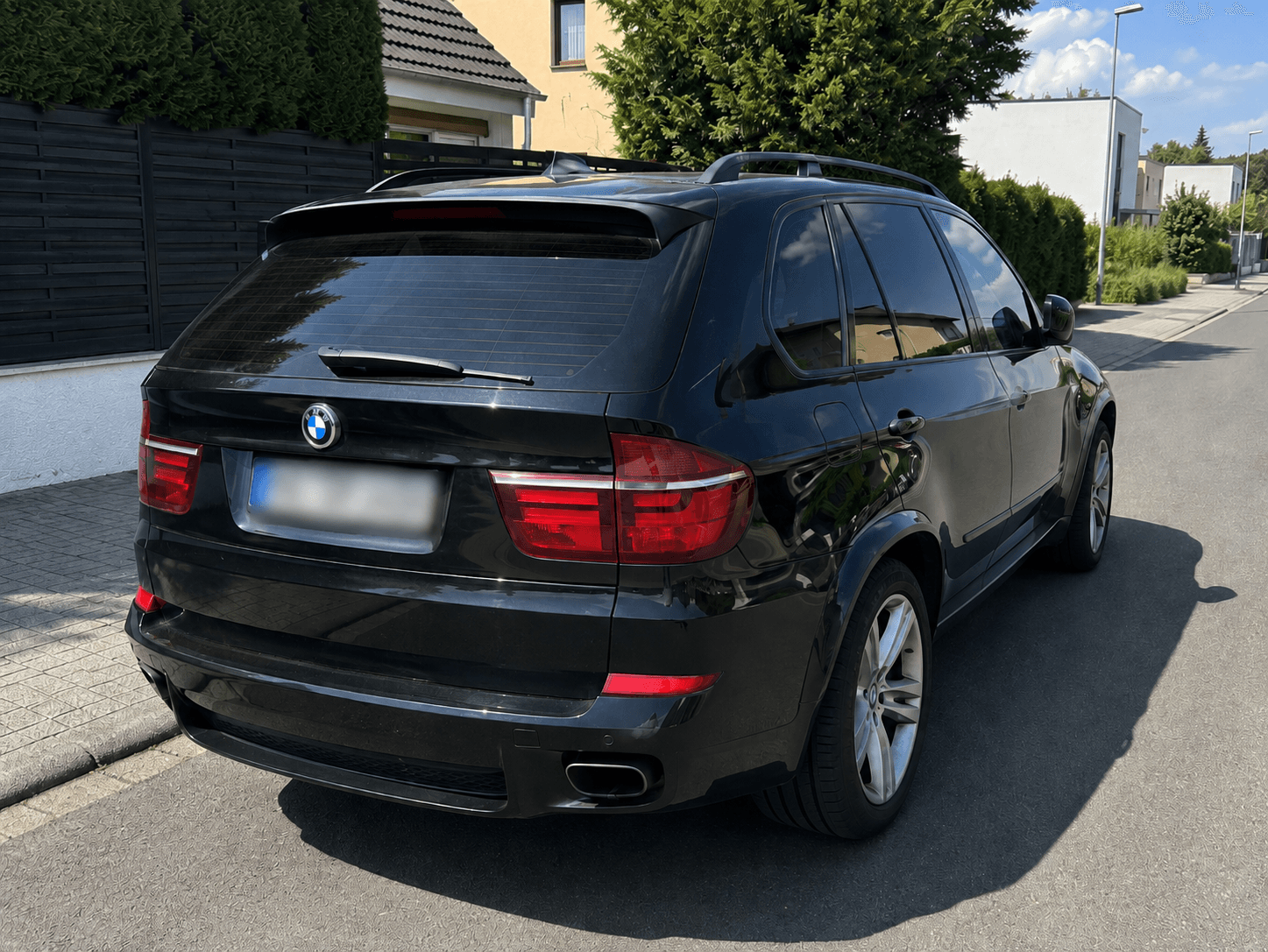 SUV after
