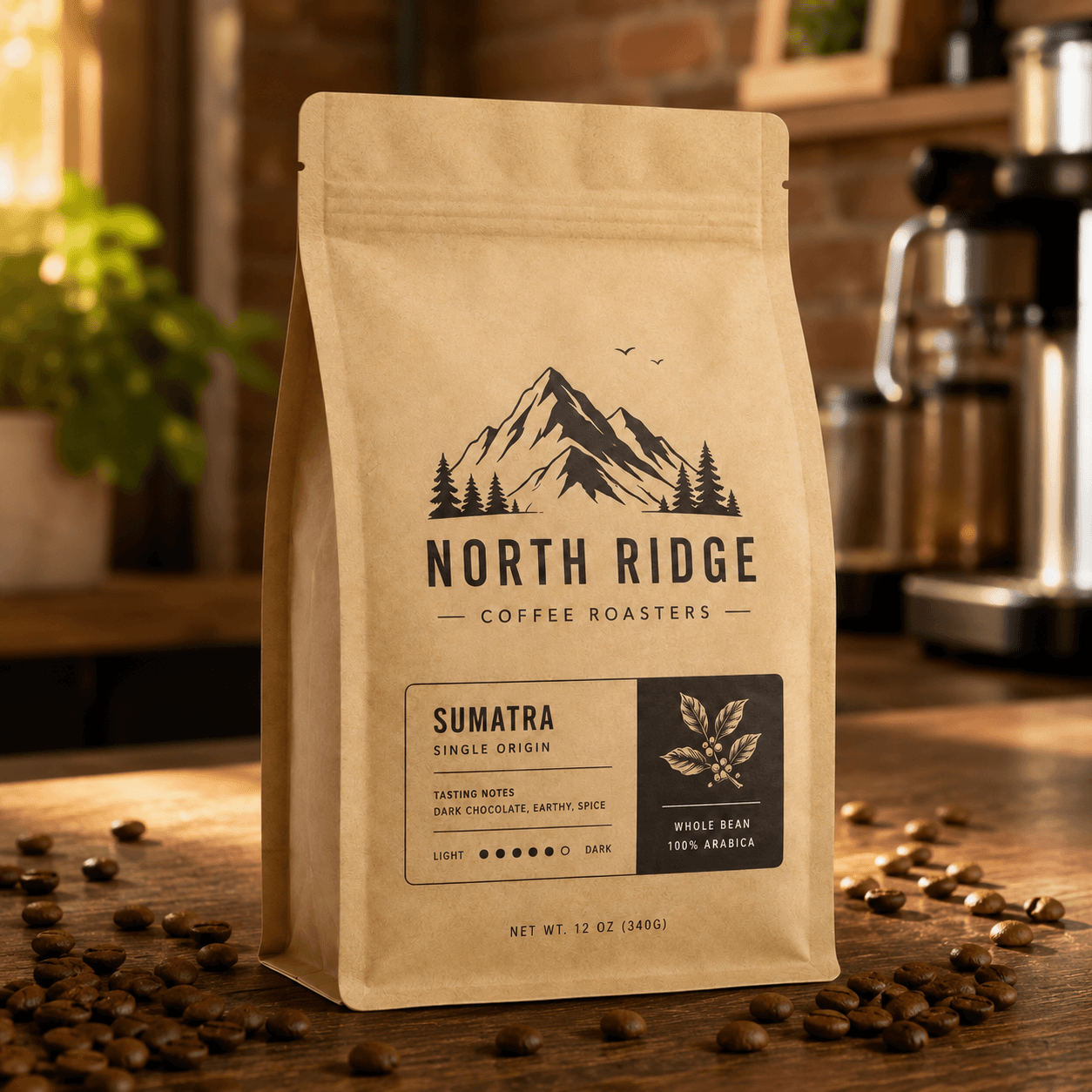 Coffee Bag mockup