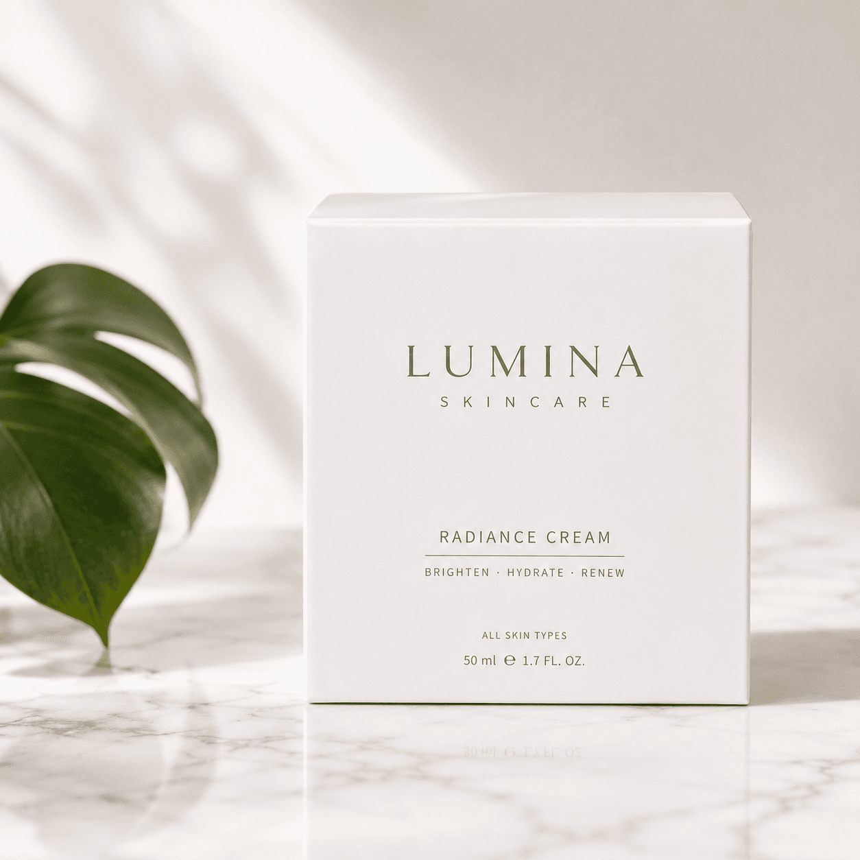 Skincare Box mockup