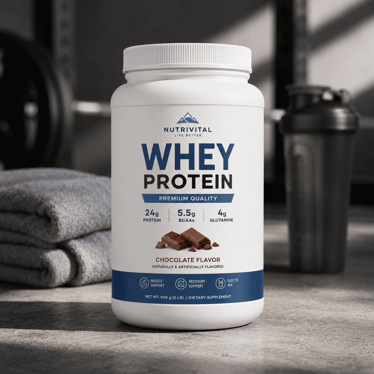 Supplement mockup