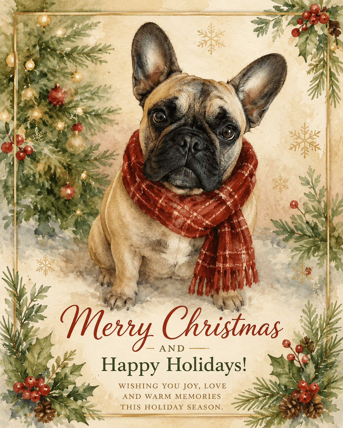 Christmas portrait