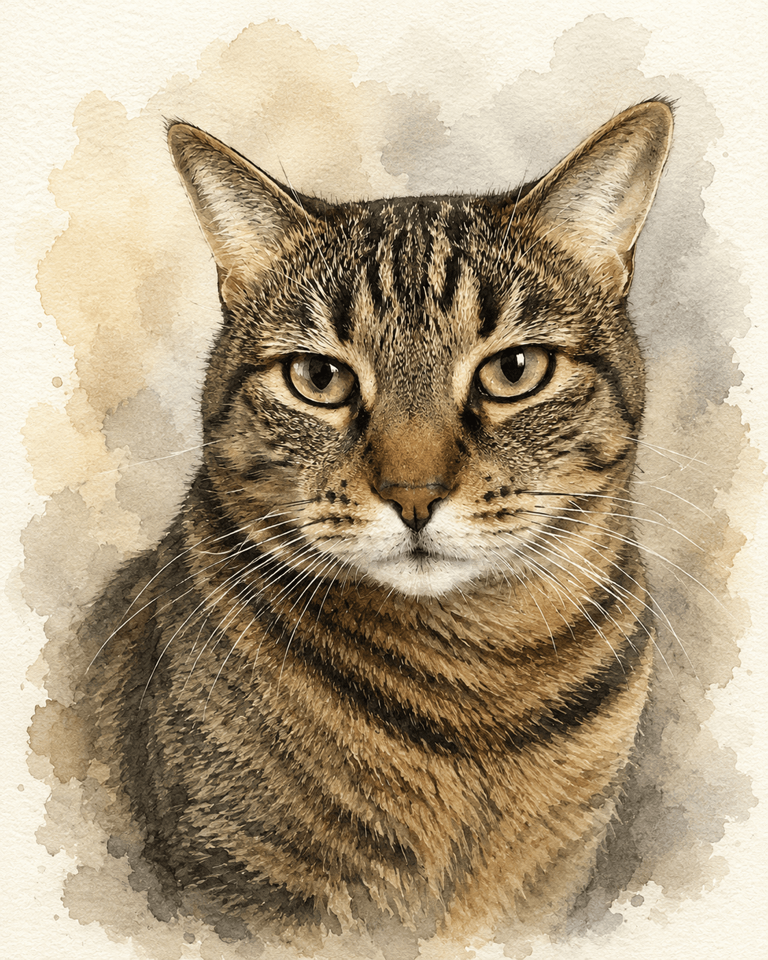 Watercolor portrait