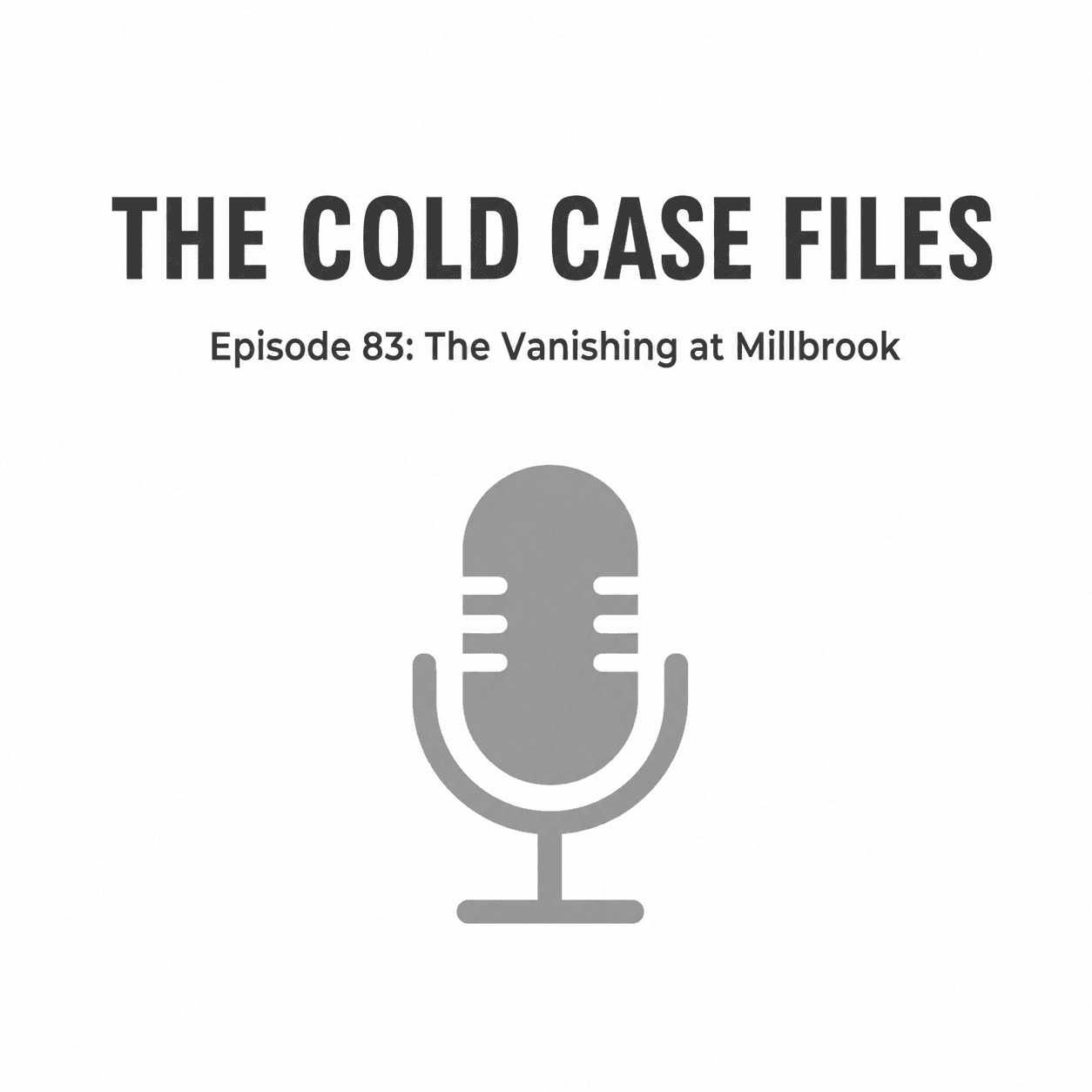 The Cold Case Files — plain template