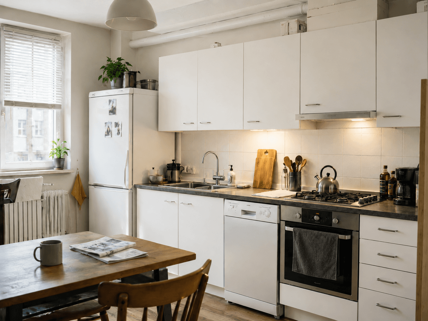 Kitchen after