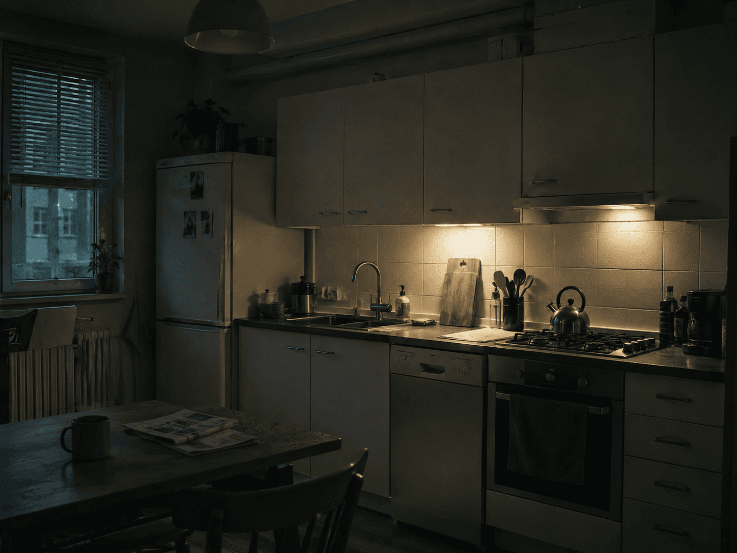 Kitchen before